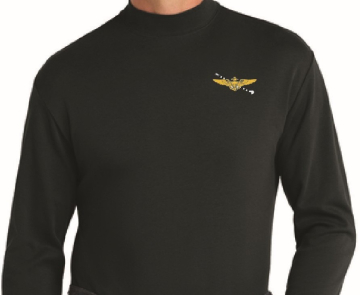 Mock Turtleneck Pilot Black